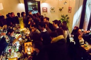 Una festa esclusiva in un locale di Roma