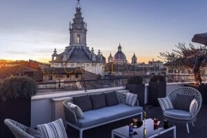 Aperitivo in terrazza Roma